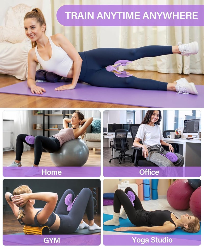 TINRIEF Kegel Exerciser, Pelvic Floor Muscle Exercise Devices for Women, Inner Thigh Exerciser Leg Workout Equipment Thigh Trainer for Male Hip Trimmer Inner Thigh Toner Workout - Image 5